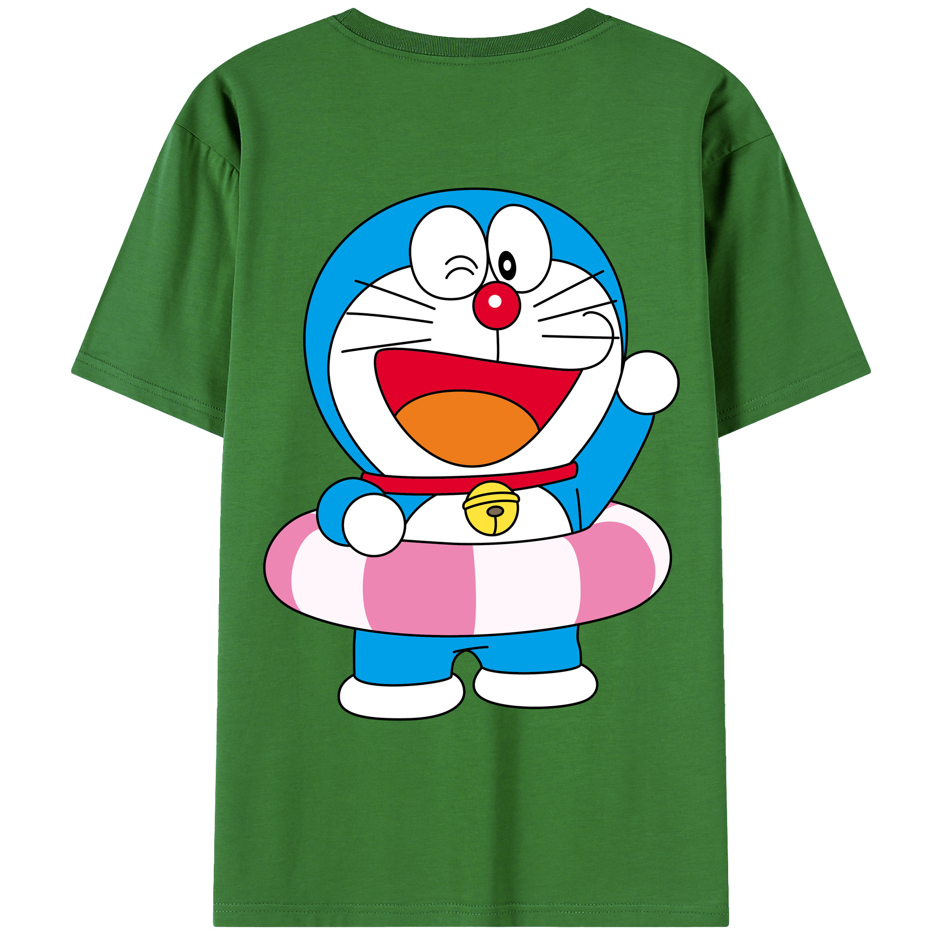 （画像用） ドラえもん Doraemon レディース半袖Tシャツ(バックプリント)